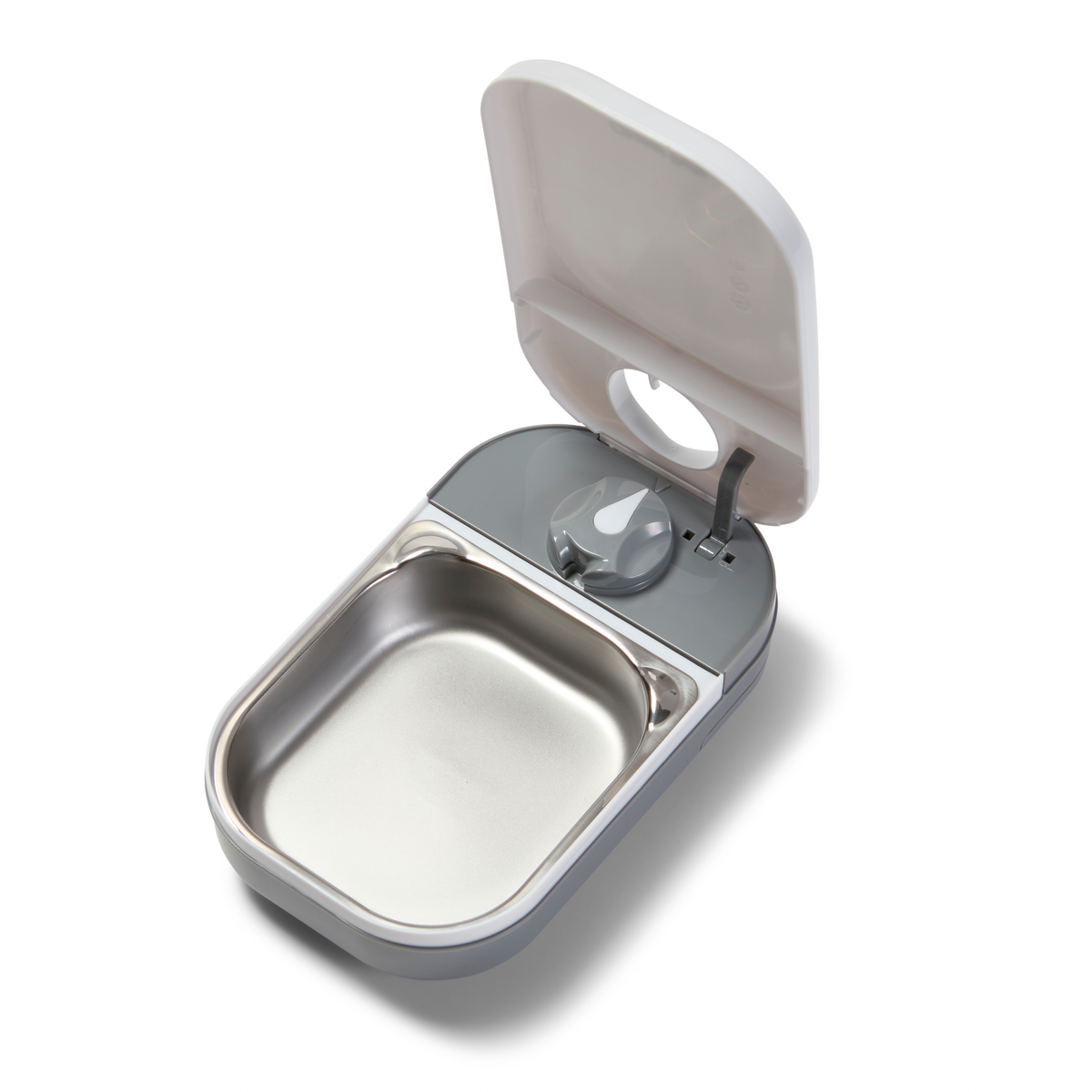 One-meal Automatic Pet Feeder with Stainless Steel Bowl Insert (C100)