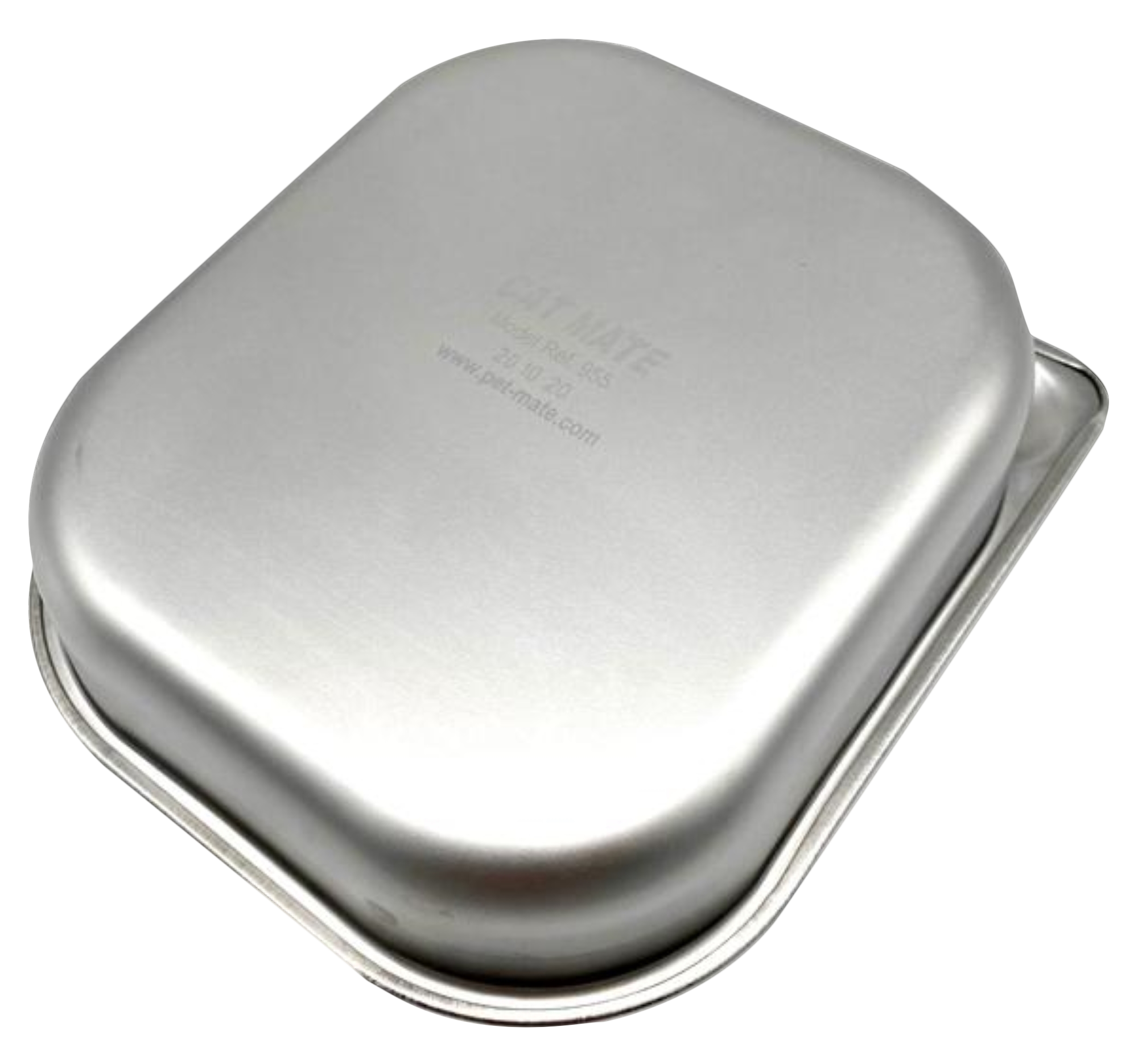 Cat Mate Stainless Steel Inserts x 2 for One- and Two-meal Automatic Pet Feeders (402)