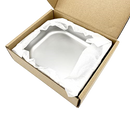 Cat Mate Stainless Steel Inserts x 2 for One- and Two-meal Automatic Pet Feeders (402)