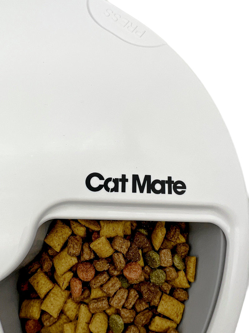 Comedero automático para mascotas de cinco comidas con temporizador digital (C500)