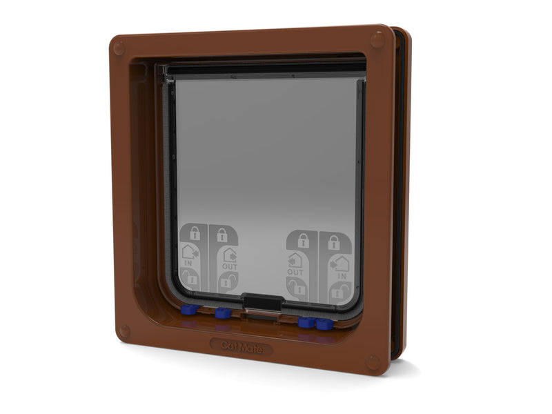 Large Cat Flap Brown (CP221B)