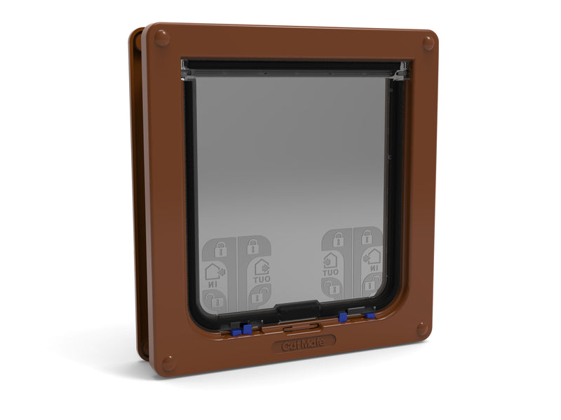 Large Cat Flap Brown (CP221B)