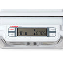 Digital pet door control panel and digital timer with 'Cat Mate Elite' branding on a white background