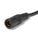 Black electrical connector for the replacement pump on a white background