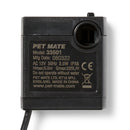 Black replacement pump with 'Pet Mate' branding on a white background