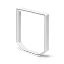 One adapter ring to help a cat flap attach to a tunnel