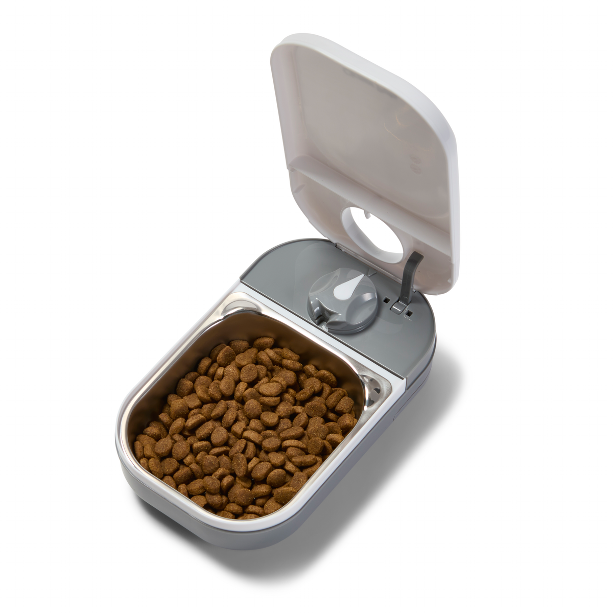 One-meal Automatic Pet Feeder with Stainless Steel Bowl Insert (C100)
