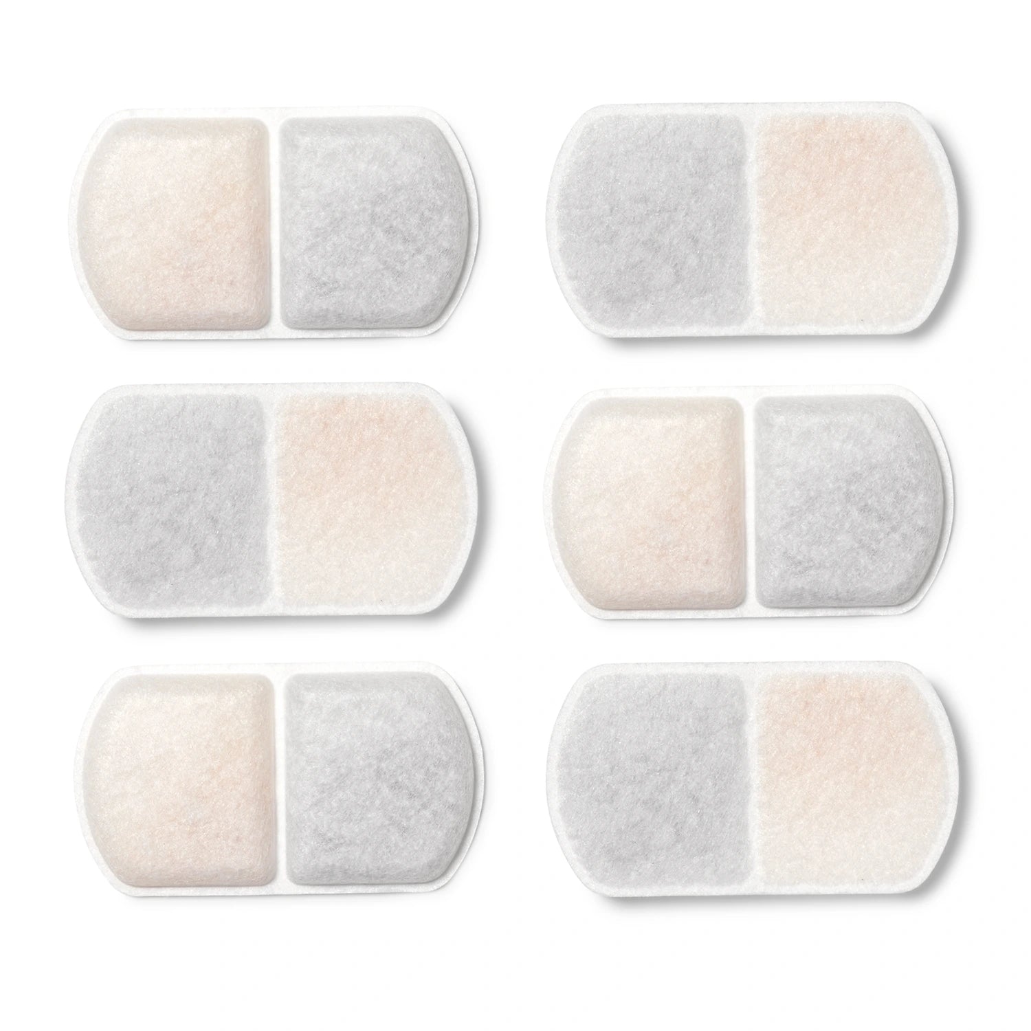 Replacement Filters for Dog Mate 8L & Cat Mate 2.2L Stainless Steel Fountain - 6 Pack