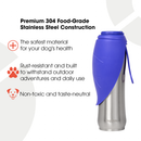 Dog Mate 800ml Insulated Stainless Steel Water Bottle