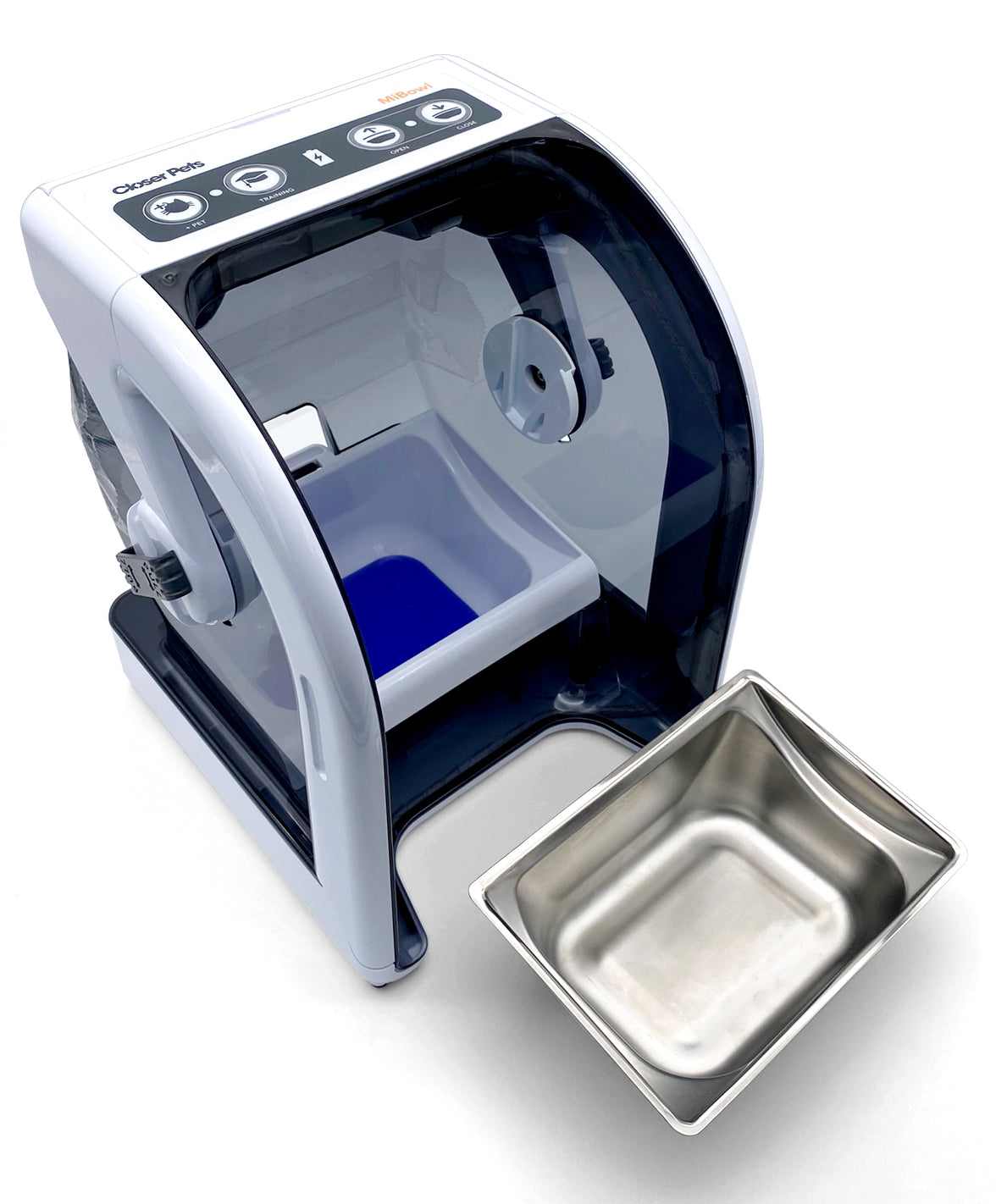 Stainless Steel Inserts x 2 for Closer Pets MiBowl Automatic Microchip Pet Feeder (CP504)