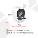Cat Mate Automatic Self-Cleaning Cat Litter Box iOS/Android