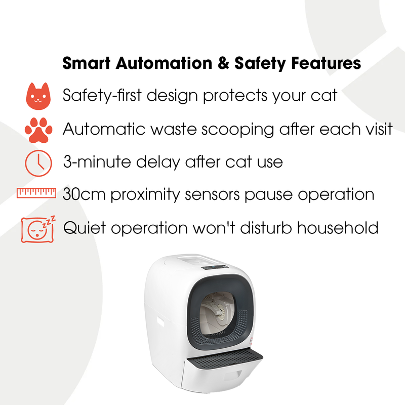 Cat Mate Automatic Self-Cleaning Cat Litter Box iOS/Android
