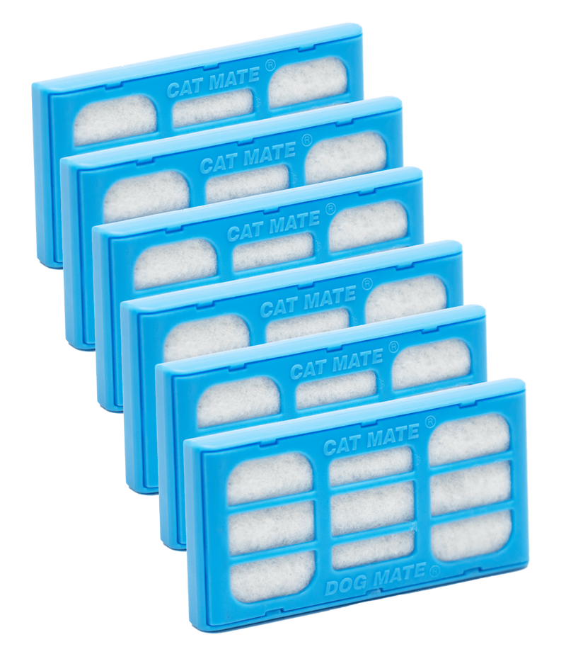 Replacement Filter Cartridges: Pet Fountain (6 Pack) (389)