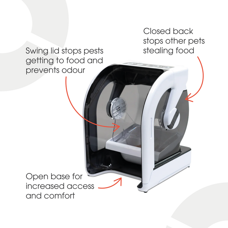 MiBowl Automatic Microchip Pet Feeder (CP500)