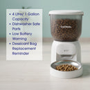Cat Mate WiFi Automatic Pet Feeder – 4L Dry Food Dispenser for Cats & Small Dogs