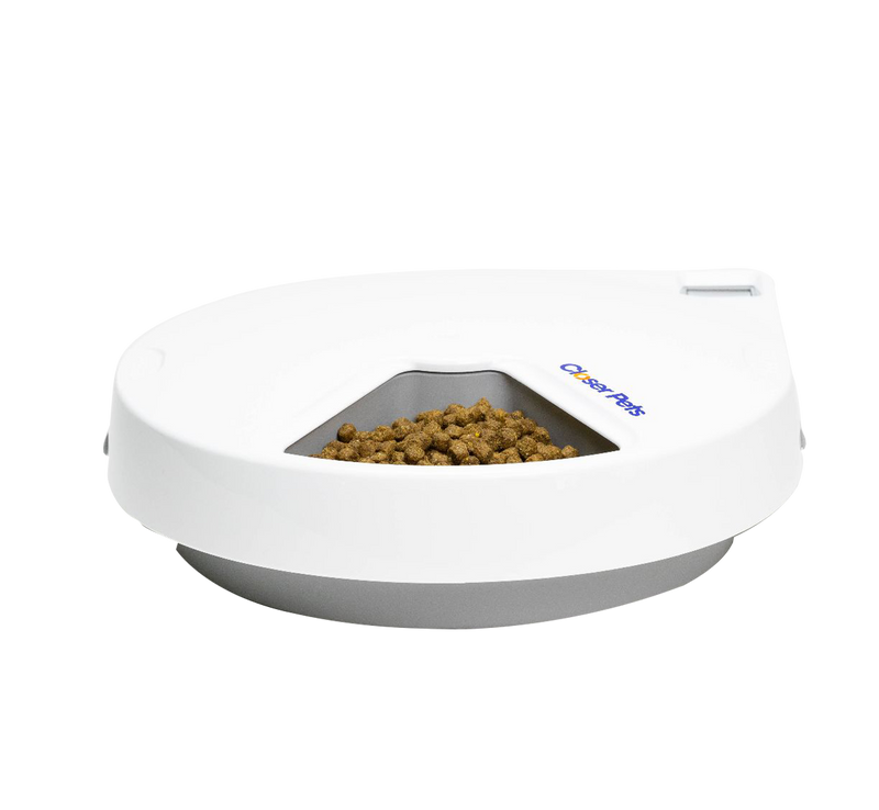 Comedero automático para mascotas C500 de cinco comidas con temporizador digital (CP 365)